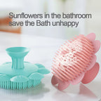 Baby Care Silicone Bath Brush Kids Bath Shampoo Brush Massage for Baby Hair Care and Body Care