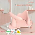 1Pc Baby Care Baby Bath Seat Newborn Baby Bath Tub Plastic Infant Babies Bath Seat for Tub Infant Antislip Bath Shower Chair #TC