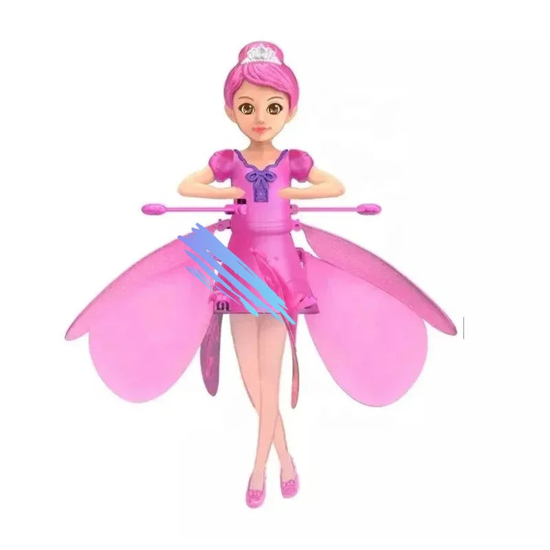 Flying Doll Dancing Simulation Helicopter Gesture Induction Machine Rotating Flying Toy Luminous Children'S Toy Gift