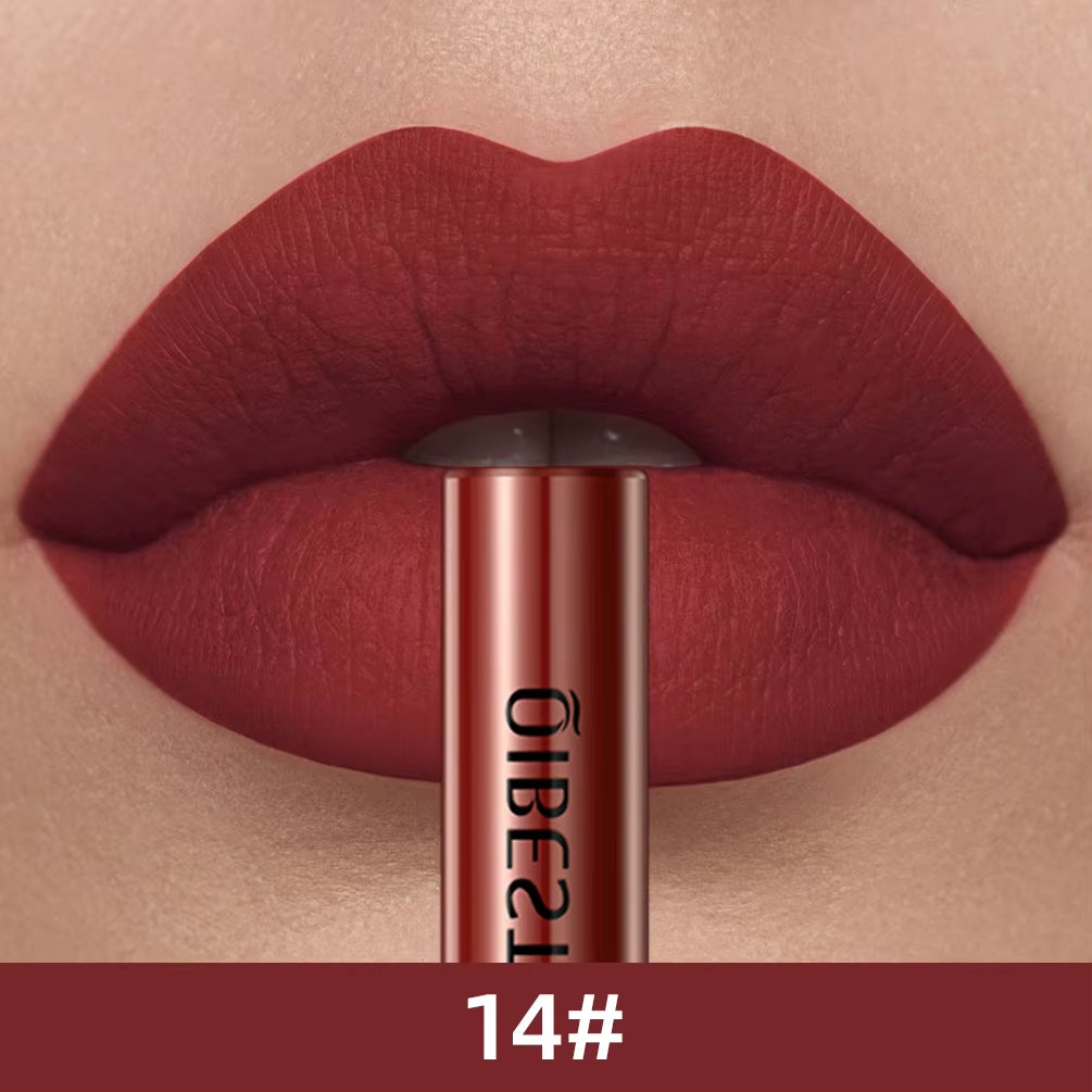 Matte Liquid Lipstick Waterproof Long Lasting Lip Gloss Velvet Mate Nude Red Tint Tube Lipsticks Lipgloss Makeup Cosmetic