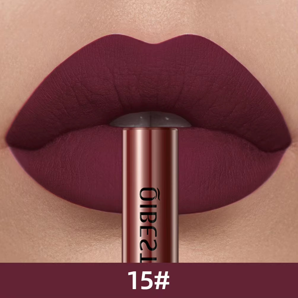 Matte Liquid Lipstick Waterproof Long Lasting Lip Gloss Velvet Mate Nude Red Tint Tube Lipsticks Lipgloss Makeup Cosmetic