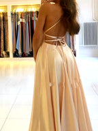 Burgundy Satin Beach Maxi Women Dress for Christmas Sexy Side Slit Adjustable Straps Evening Prom Dress Cheap Bridesmaid Dresses